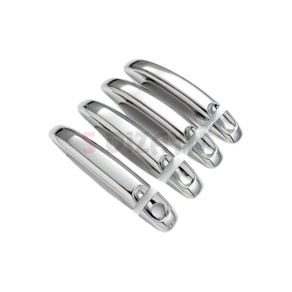 Volkswagen Amarok Krom için Kapı Kolu 4 Kapı 2010 Model Üzeri - Resim 2