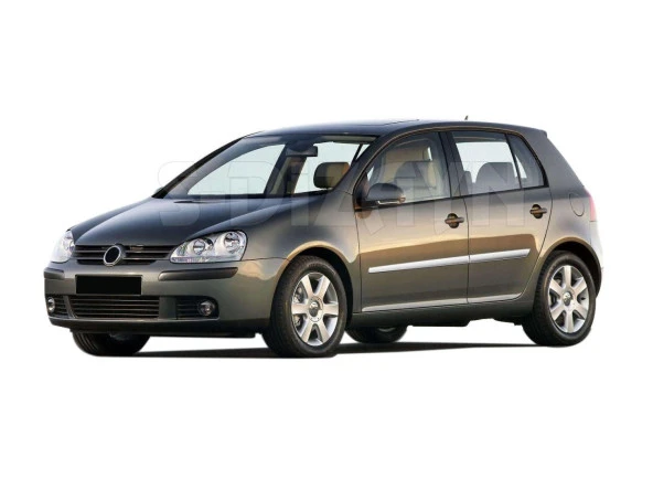 Volkswagen Golf 5 için Krom Yan Kapı Çıtası 4 Parça 2004-2009 - 3
