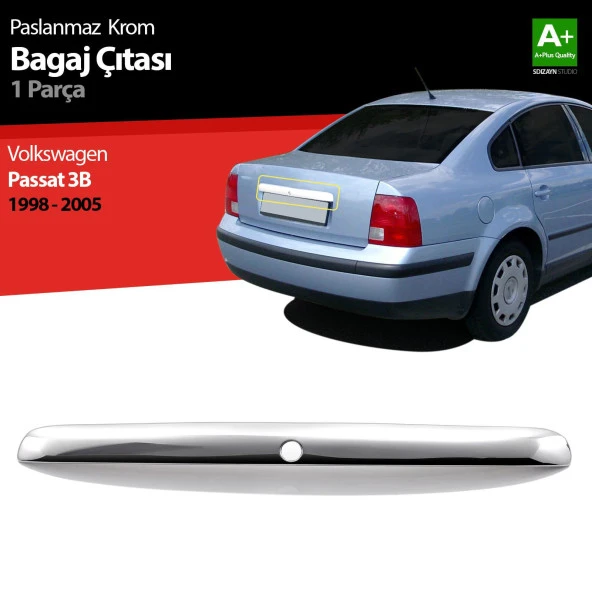 Volkswagen Passat 3B için Krom Bagaj Çıtası 1998-2005