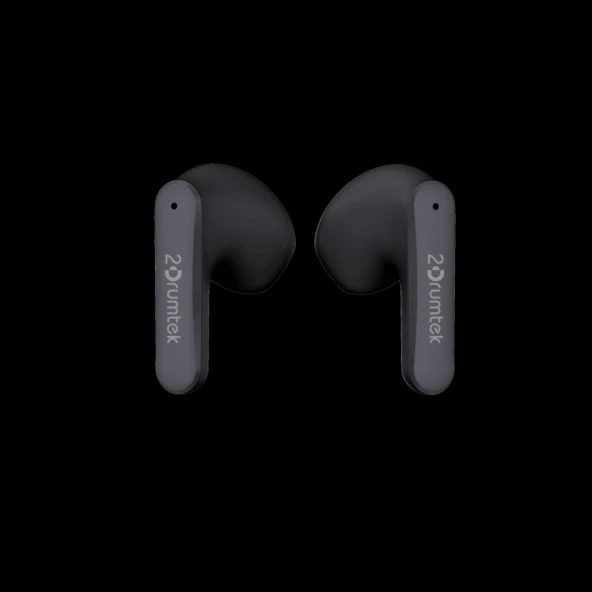 A4 Tech 2Drumtek B20 Ash Grey Tws Bt5.2-M.O.C.I Gri Bluetooth Kulaklık - Resim 2