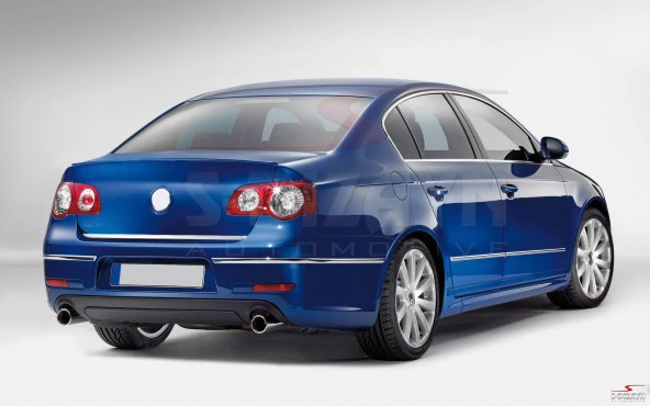 Volkswagen Passat B6 için Krom Bagaj Alt Çıta 2005-2011 - 1
