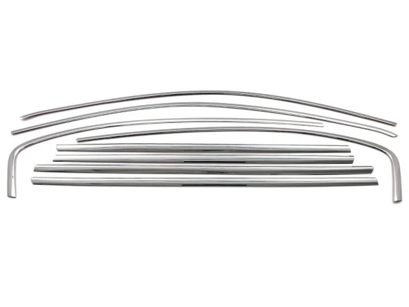 Fiat Egea Sedan için Krom Cam Çerçevesi 8 Parça. 2015 Üzeri - Resim 2