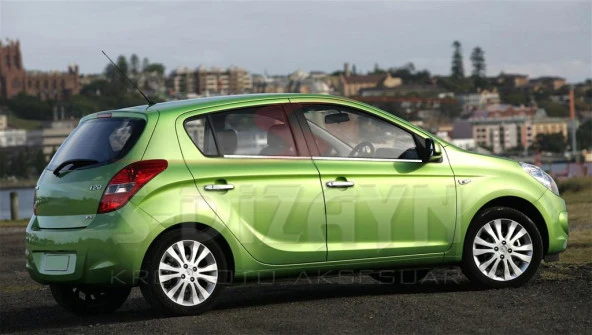 Hyundai İ20 Krom için Cam Çıtası 4 Parça. 2012-2014 - Resim 2