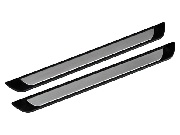 Opel Combo D için Krom Kapı Eşik Koruması Krom Line 2011-2015 2 Parça - Resim 3