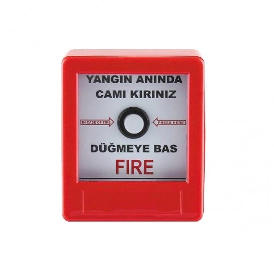 Sevimsel Kare İkaz Butonu 12-24-220V