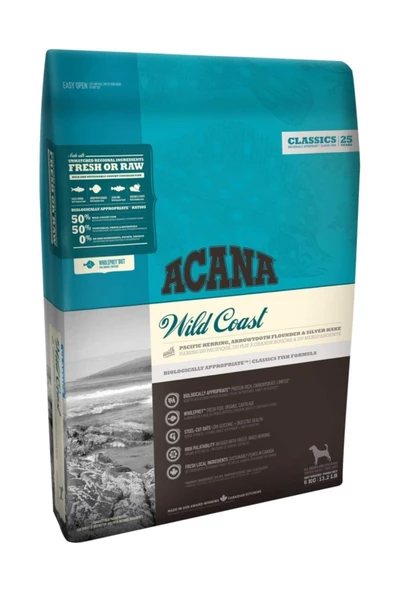 Acana Köpek Maması Classics Wild Coast 14,5 Kg