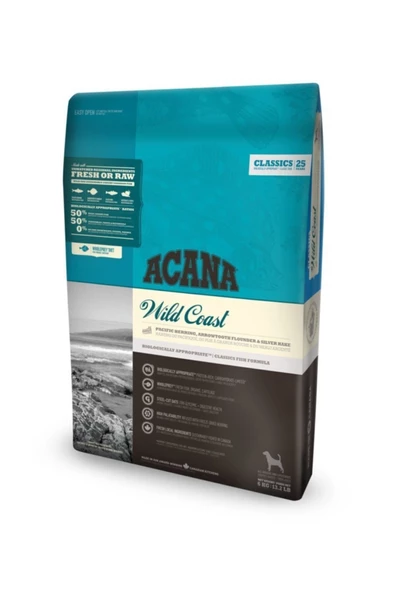Acana Köpek Maması Classics Wild Coast 2 Kg