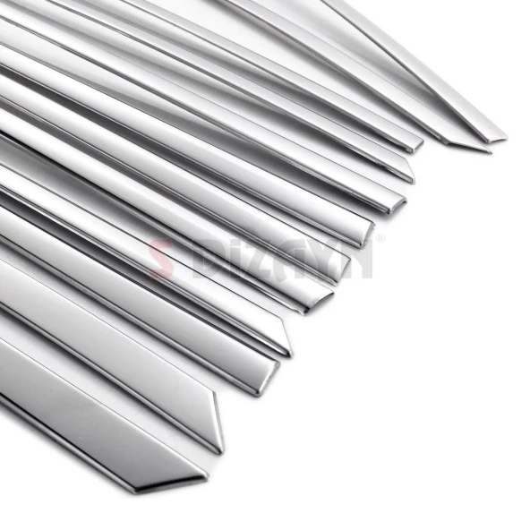 Peugeot 2008 2 için Krom Cam Çerçevesi 12 Parça 2020 Üzeri - Resim 4