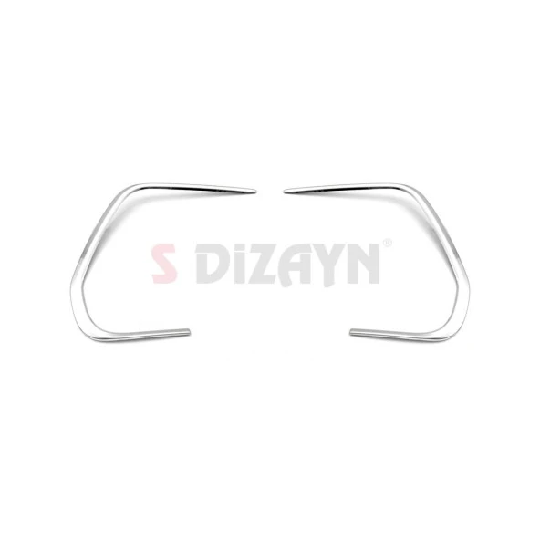 Volkswagen Tiguan Krom için Sis Çerçevesi 2 Parça. 2020 Üzeri - 2