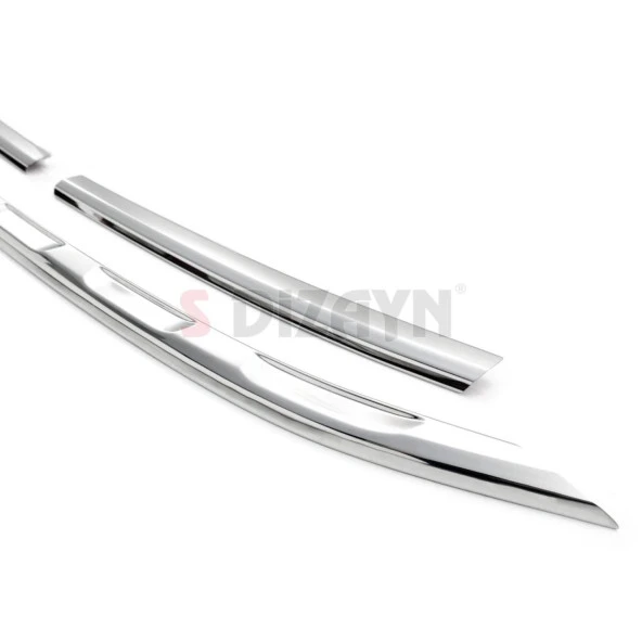 Volkswagen Tiguan Krom için Ön Panjur 4 Parça. 2020 Üzeri - Resim 3