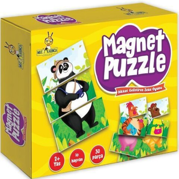 Yükselen Zeka Yayınları Magnet Puzzle Dikkat Geliştiren Zeka Oyunu
