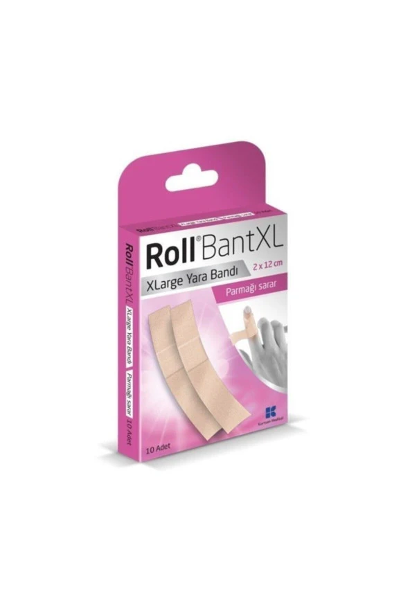 Roll Bant Xl Ekstra Uzun Parmak Yara Bandı 2x12cm
