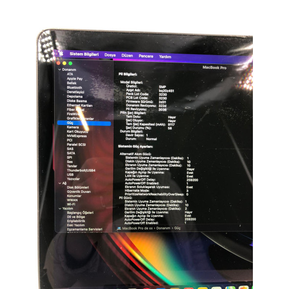 Apple Macbook Pro A1398 İ7 İşlemci 16 Gb Ram 256 Gb M2 Ssd - 4