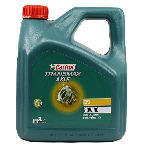 Castrol Axle Epx 80W-90 3 Lt Şanzıman Ve Diferansiyel Yağı