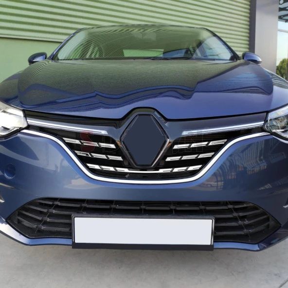 Renault Megane 4 için Krom Ön Panjur 5 Parça. 2020 Üzeri