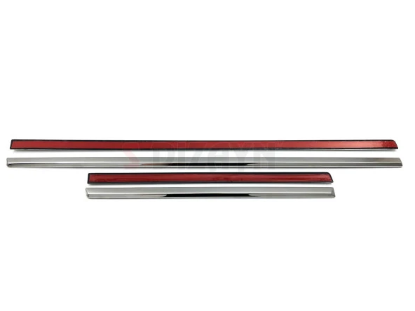 Renault Latitude Kapı için Koruma Çıtası Krom 2011 Üzeri - Resim 2