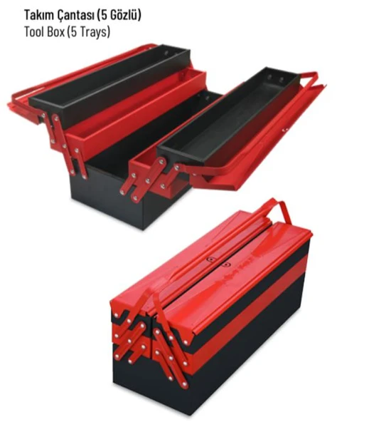 İzeltaş Takım Çantası 195x520x210mm (5 Gözlü) 8420336305