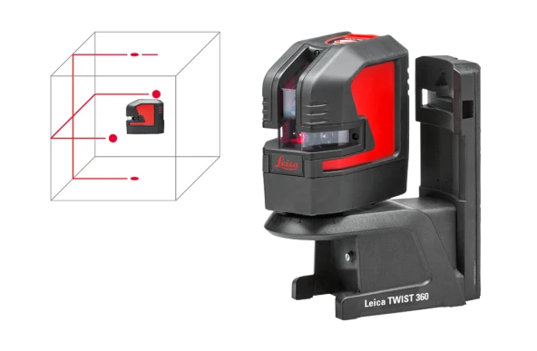 Leica Lino L2P5 Çapraz Çizgi ve 5 Nokta Çıkışlı Lazer