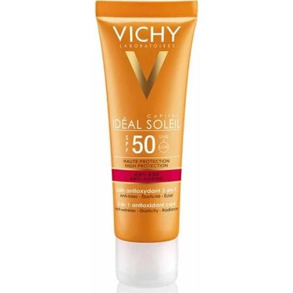 Vichy Capital Ideal Soleil Anti-Age 3in1 Antioxidant Care Cream SPF50 50 ml