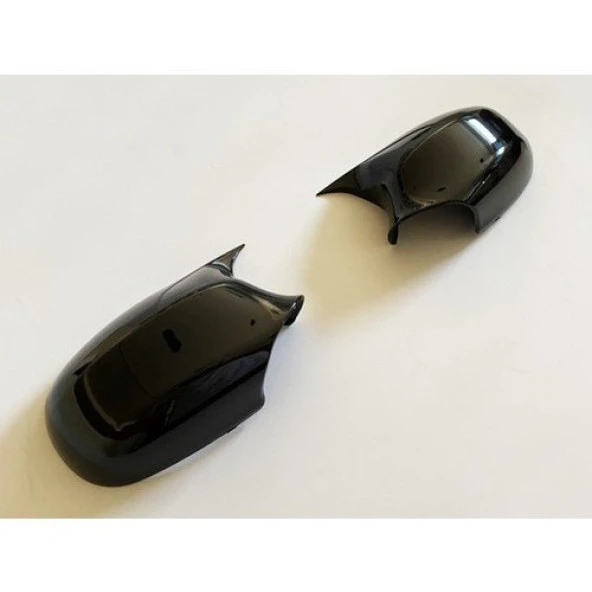 Bmw 3 Serisi için E90 2005-2009 Batman Ayna Kapağı (Parlak Siyah)