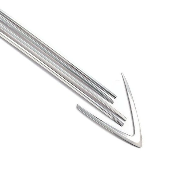 Opel Corsa F için Krom Cam Çıtası 6 Parça. 2019 Üzeri - Resim 4