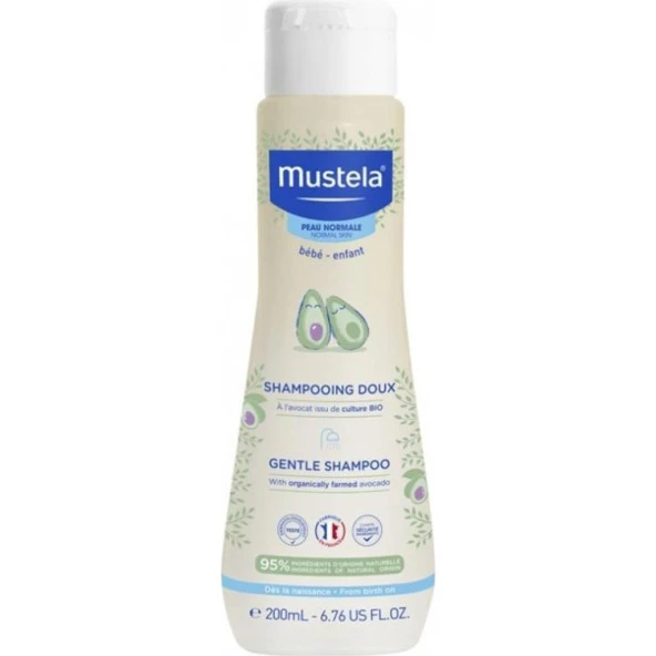 Mustela Gentle Shampoo Papatya Özlü Şampuan 200 ml