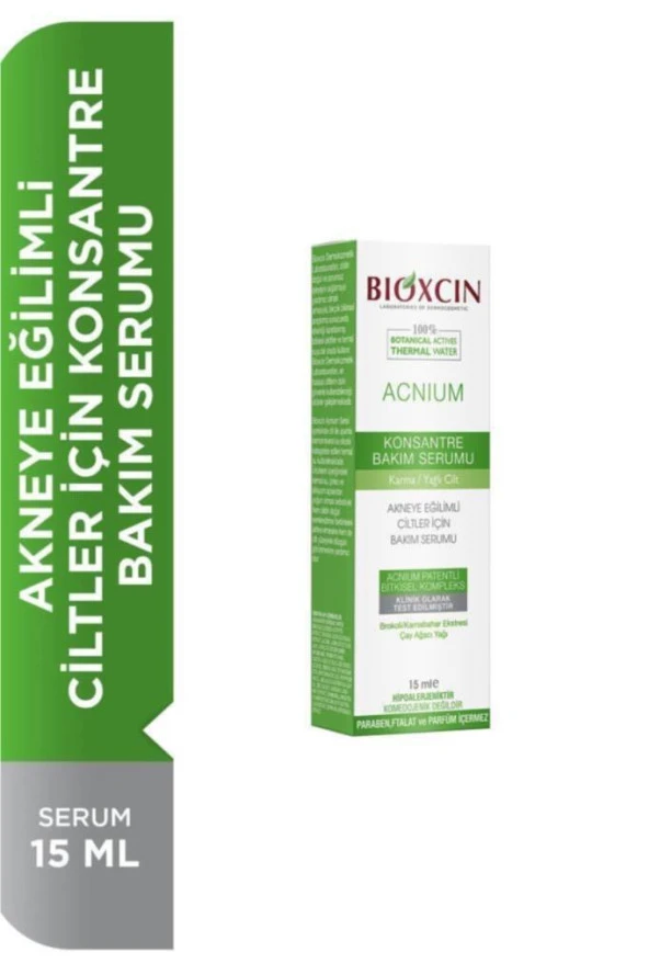 Bioxcin Acnium Konsantre Bakım Serumu 15 ml
