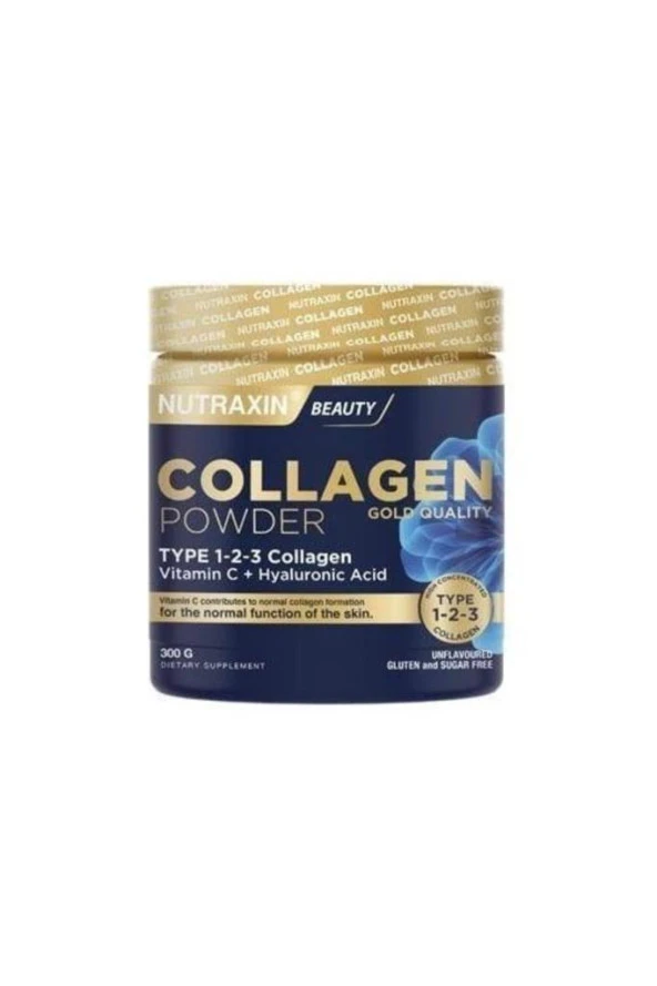 Nutraxin Collagen Powder Toz 300 gr Aromasız Kolajen Tip 1, 2, 3