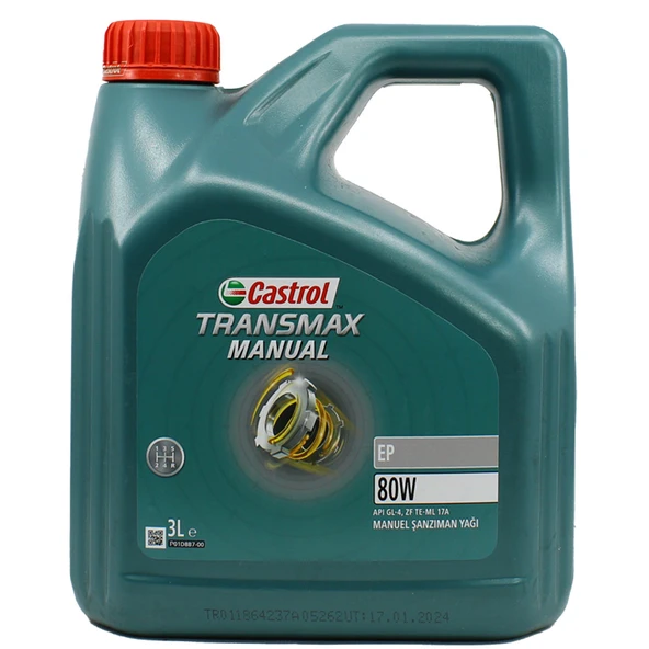 Castrol Manual EP 80W 3 Lt GL-4 Manuel Şanzıman Yağı
