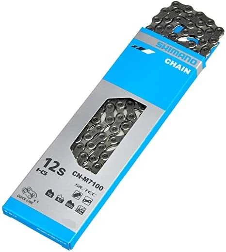 SHIMANO SLX CN-7100 12 VİTES 116 BAKLA ZİNCİR  (Quick-Link Dahil)