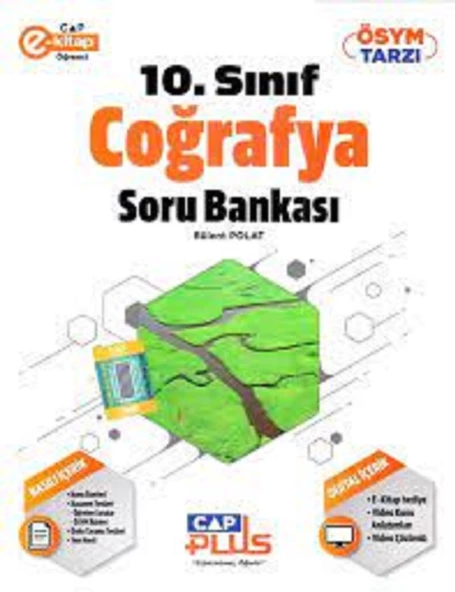 10. Sınıf Anadolu Coğrafya Soru Bankası Çap Yayınları