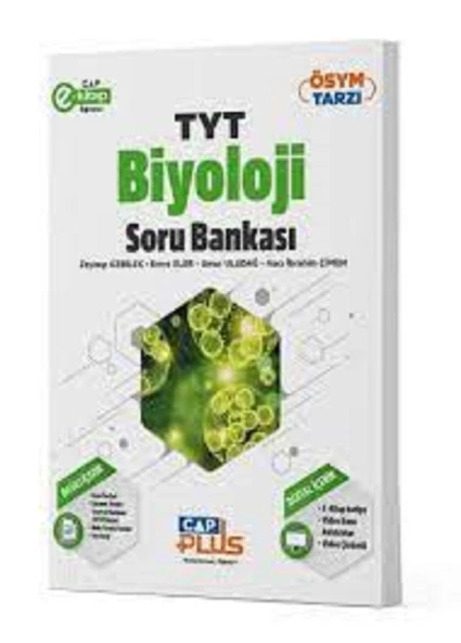 Çap Yayınları TYT Biyoloji Plus Serisi Soru Bankası