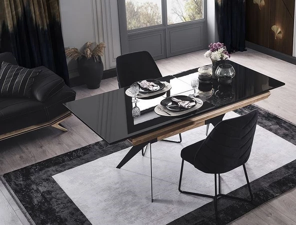 OKYANUS MASA+6 SANDALYE - Resim 3