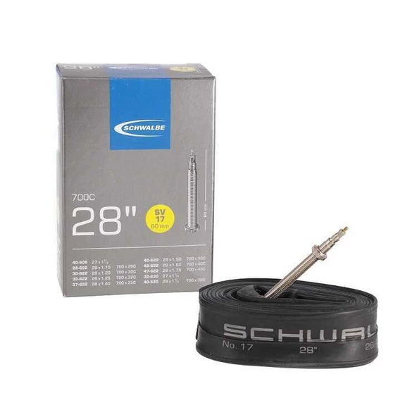 SCHWALBE 700x28-47C SV17 60MM PRESTA İÇ LASTİK