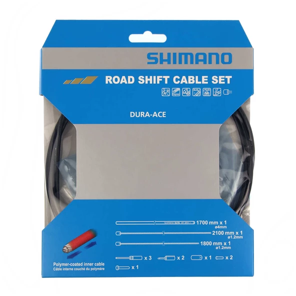 SHIMANO DURA ACE 9000 POLYMER KAPLAMA VİTES KABLO SETİ