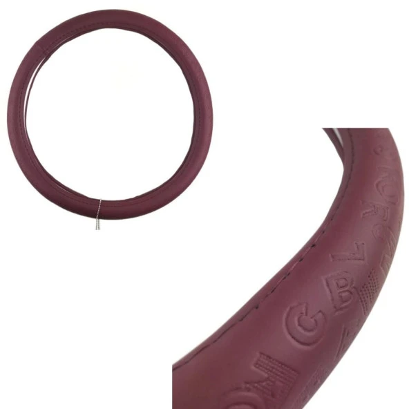 Direksiyon Kılıfı 38 Cm Bordo / Dıkı343-B ürün görseli