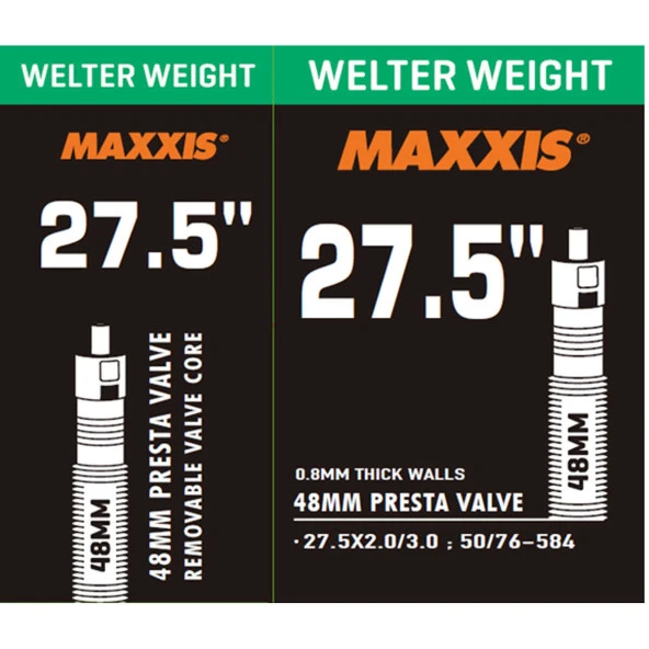 MAXXIS WELTER WEIGHT 27.5X2.03.0 PRESTA 48MM İÇ LASTİK
