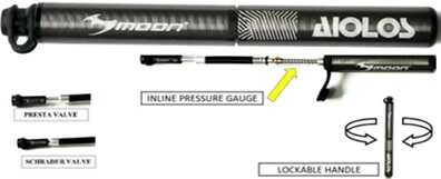 MOON AIOLOS GAUGE PRO-HP BASIÇ GÖSTERGELİ UZAYAN HORTUMLU POMPA - 6