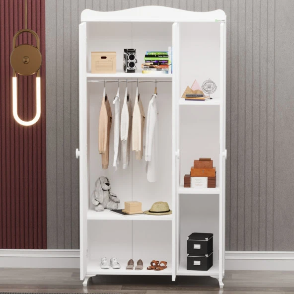 Garaj Home Yıldız 3 Kapaklı Dolap - Uykucu - 2