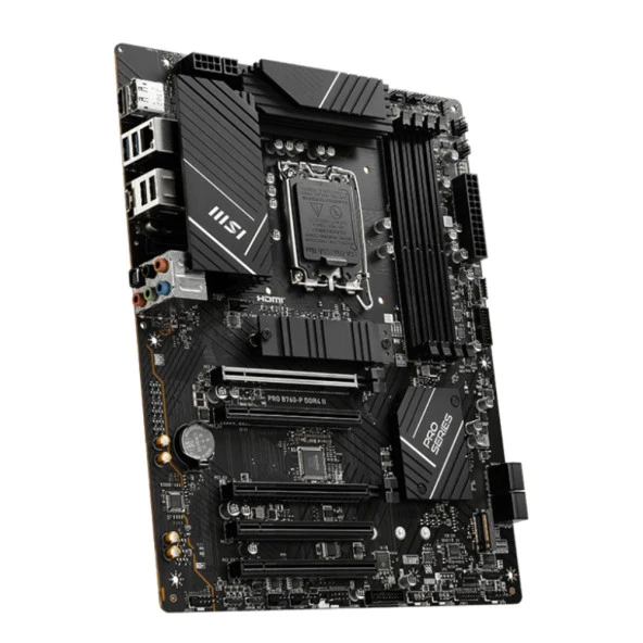 MSI PRO B760-P II B760 DDR4 Vga GLan 2.5G ATX HD DP US3 M2 TYP-C 1700p Anakart - 3