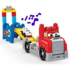 Mega Bloks Araç ve Tır Oyun Seti, 1-5 Yaş Arası Çocuklar İçin, 16 Parçadan Oluşan Blok Oyuncakları FVJ01 - Resim 2