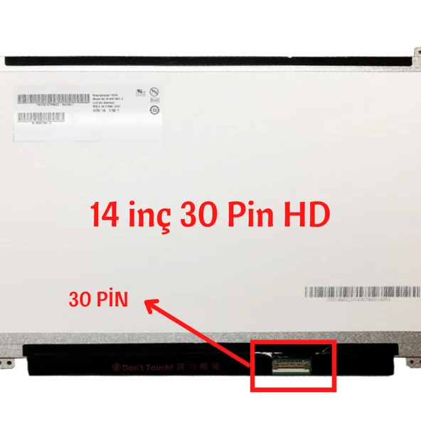 LENOVO THİNKPAD T450 14İNÇ 30PİN 1366X768 EKRAN PANEL - 2
