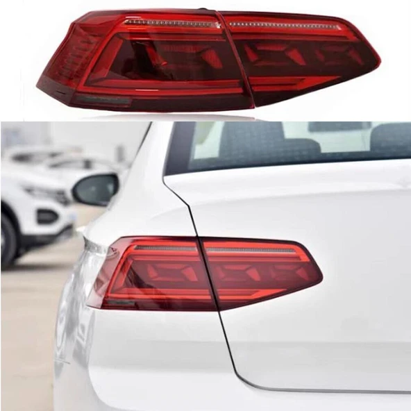 AUTOGP Vw passat b8.5 stop lambası elegance model ledli 2020+ - 3