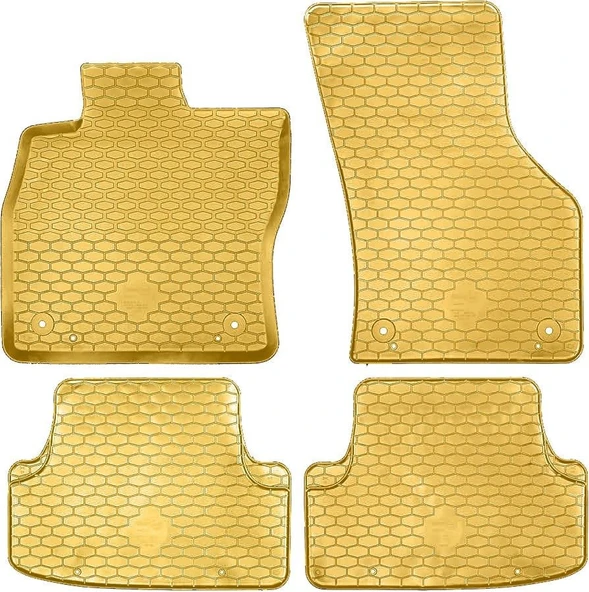 NİKEN Audi A3 paspas kauçuk oem germany 2013+ bej