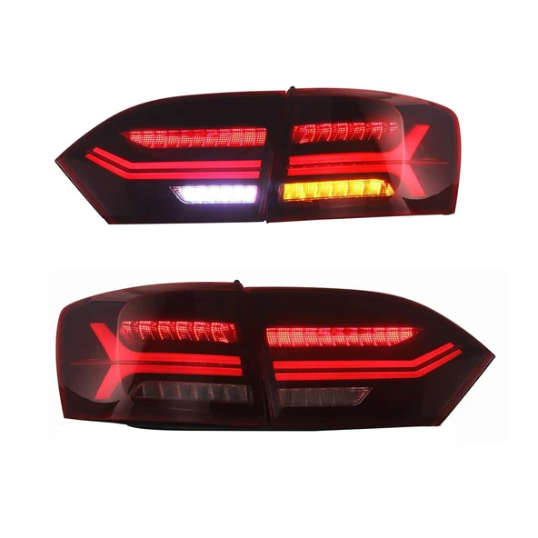 AUTOGP Vw jetta stop lambası ledli audi dizayn kırmızı 2011 / 2014 - 2