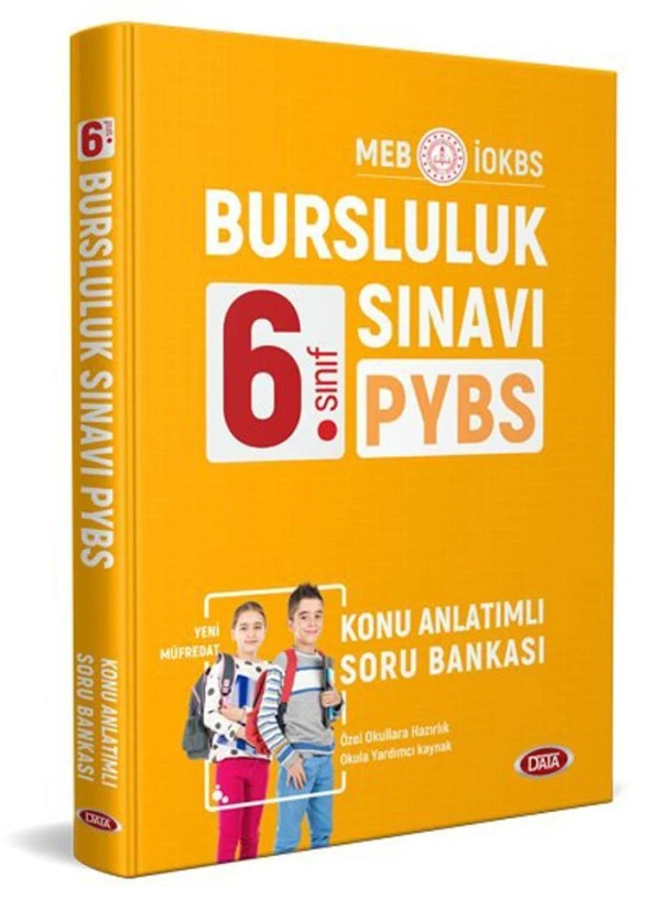 6. Sınıf PYBS İOKBS Bursluluk Sınavı Konu Anlatımlı Soru Bankası Data Yayınları