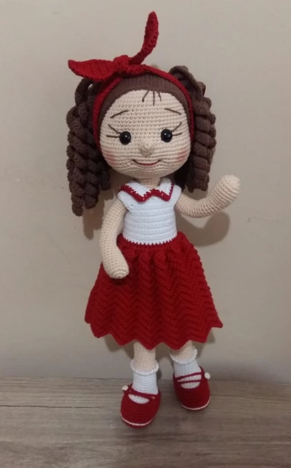Nisa Bebek Amigurumi Organik Oyuncak - 1