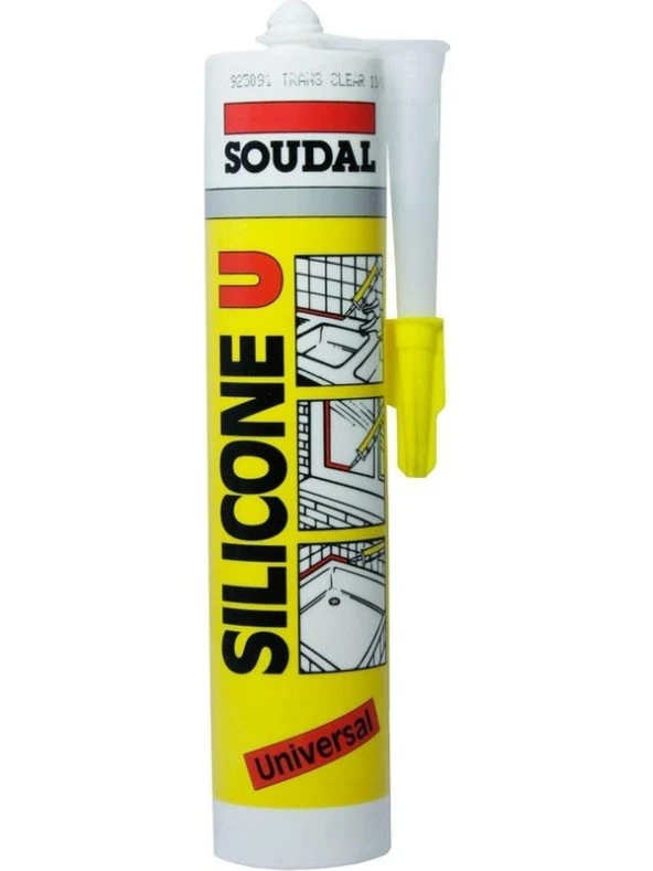 Soudal Beyaz Silikon 280 GR