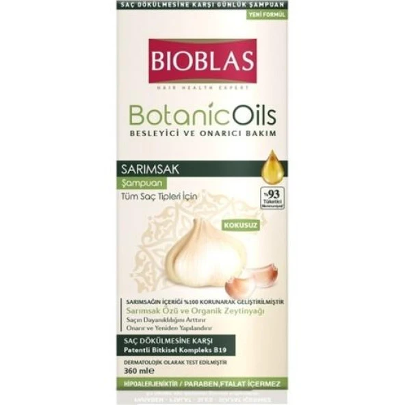 Bioblas Şampuan 360 ml Botanik Sarımsak