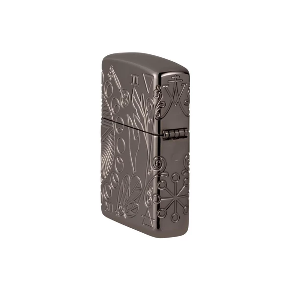 Zippo Çakmak 49689 Armor Wicca Design - Resim 4